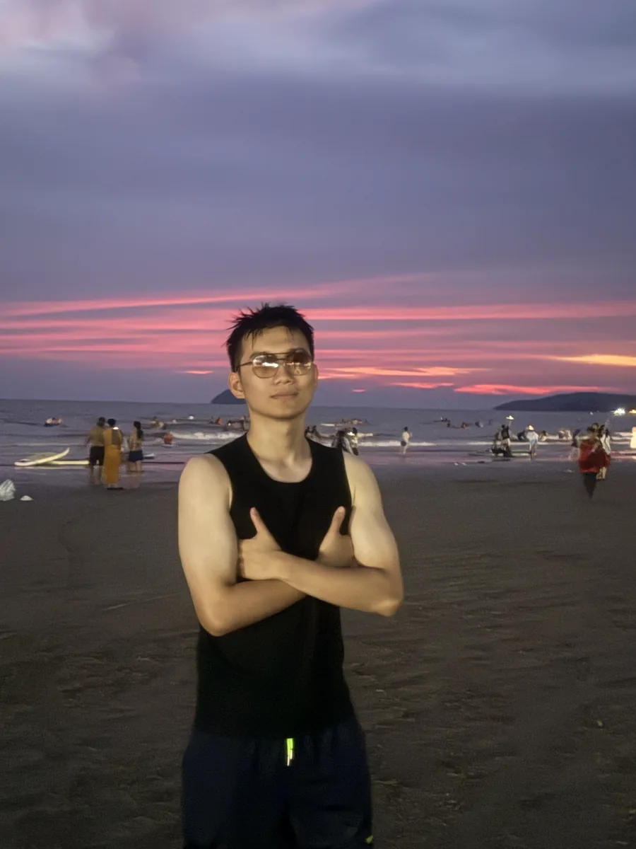 马来西亚海边日落